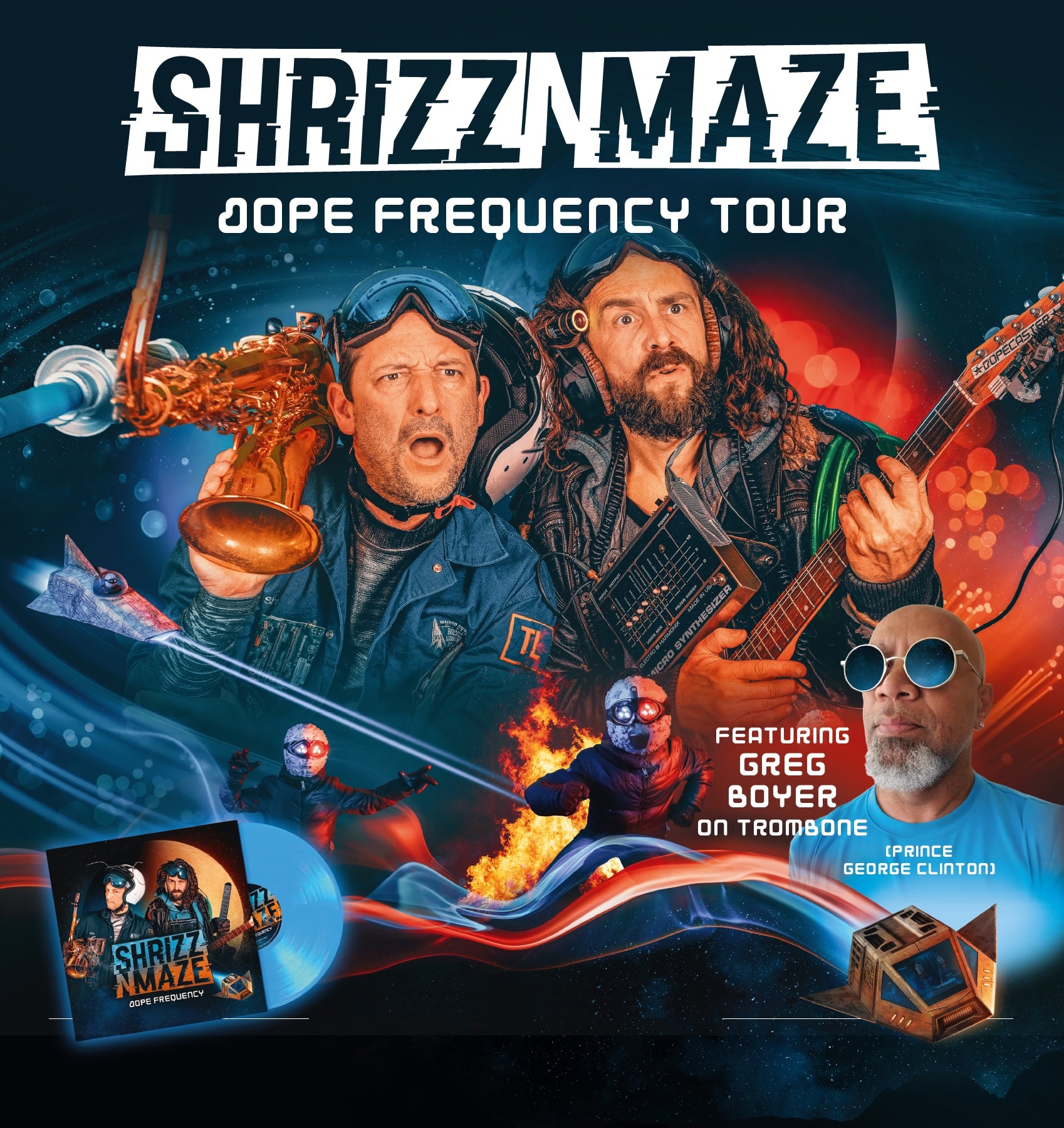 Shrizz N Maze feat Greg Boyer – visuel carré